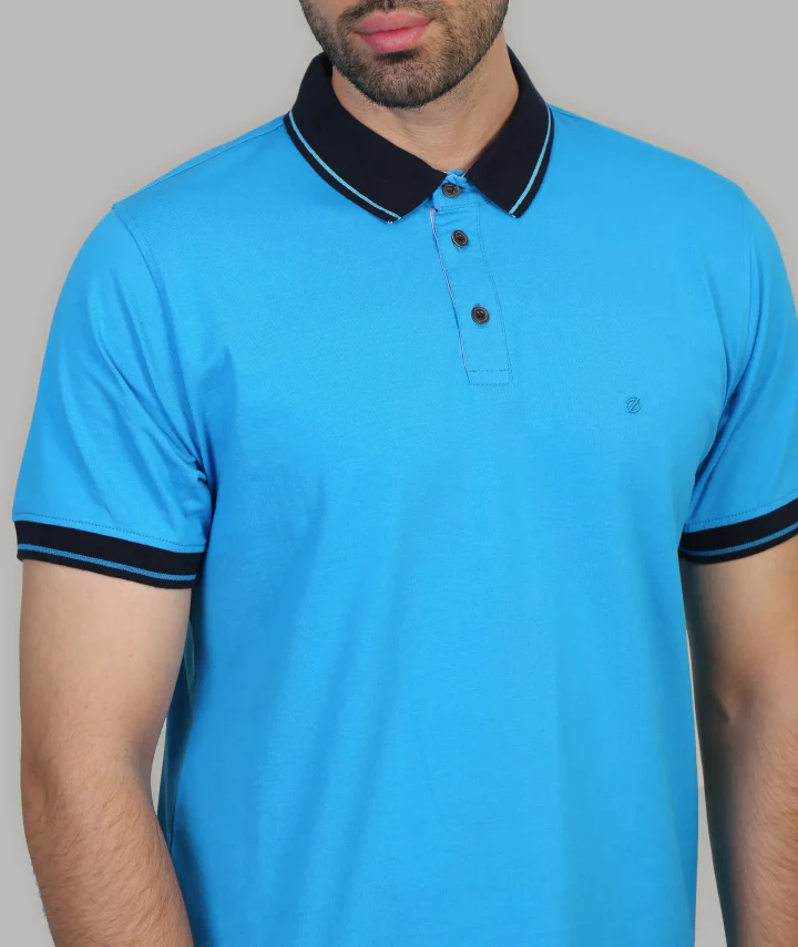 plwshrt Men dkmh dar - Blue
