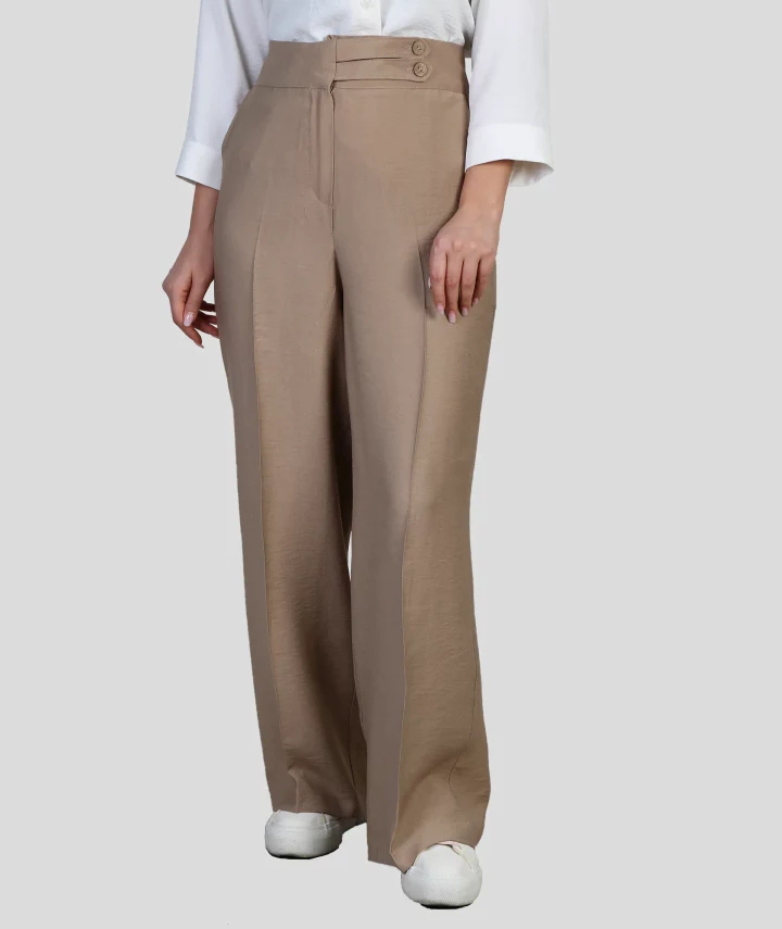 Women Trousers - Mocha