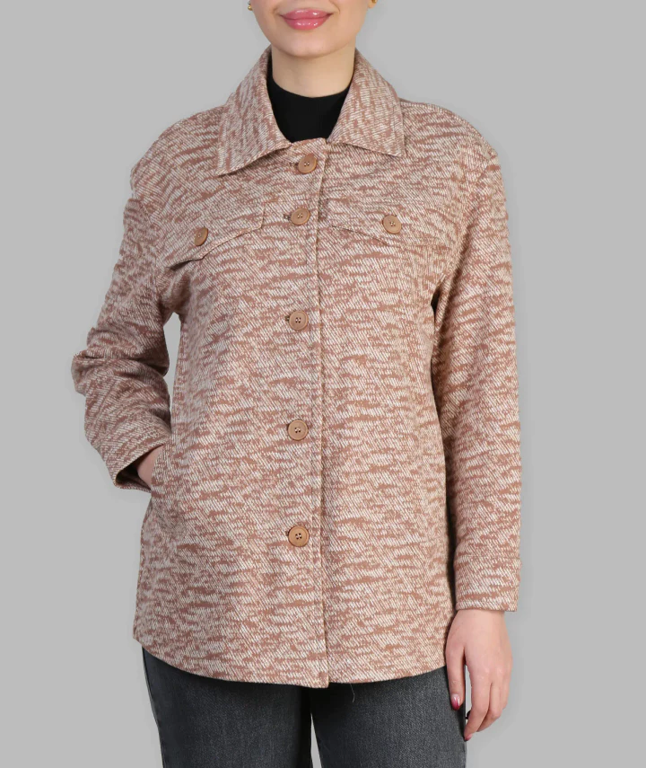 shkt Women mahnaz - Cream w Brown