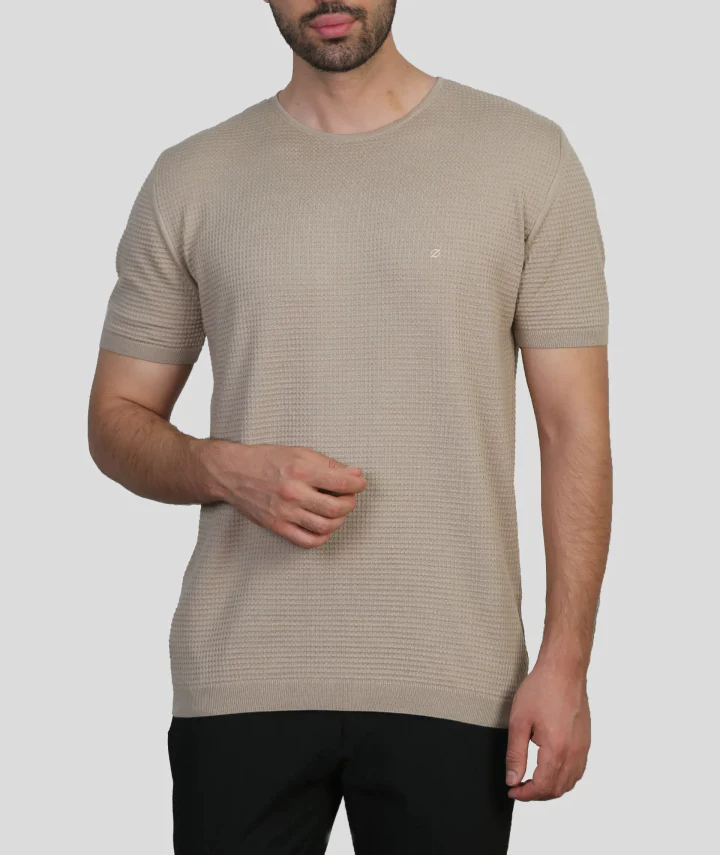 Men T-Shirt - Cream