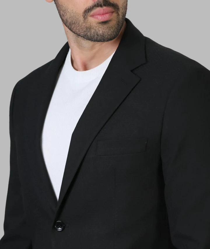 kt tk Notch Lapel Two-Button qalb 125 arysth