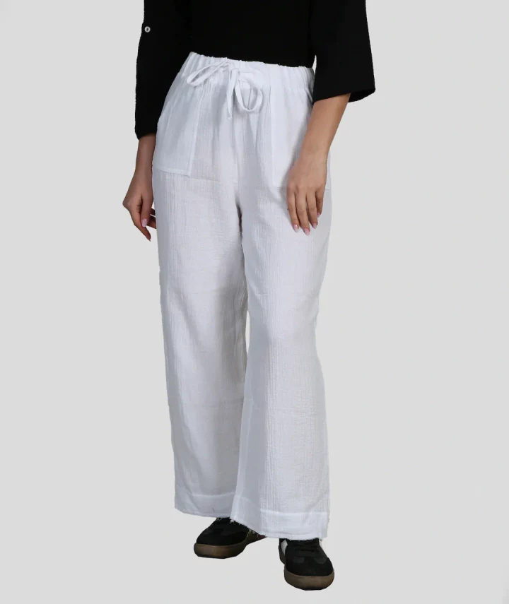 Women Trousers tatyna - White