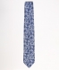 کراوات آبی-سرمه‌ای طرحدار 