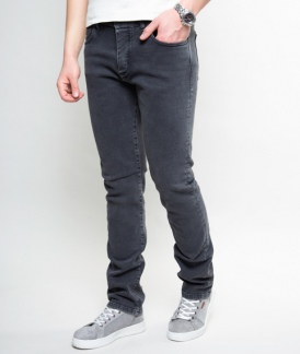 شلوار جین زغالی مردانه 